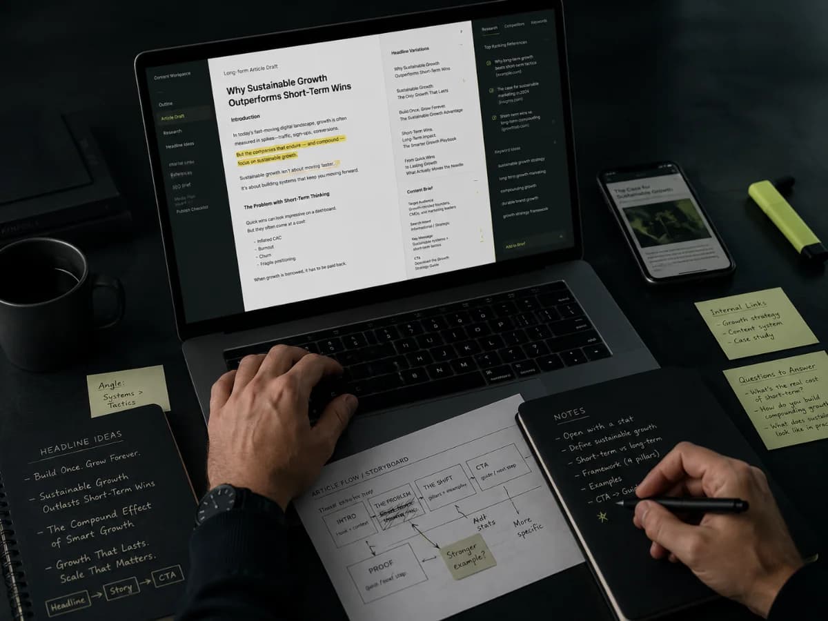 Content Marketing & Copywriting